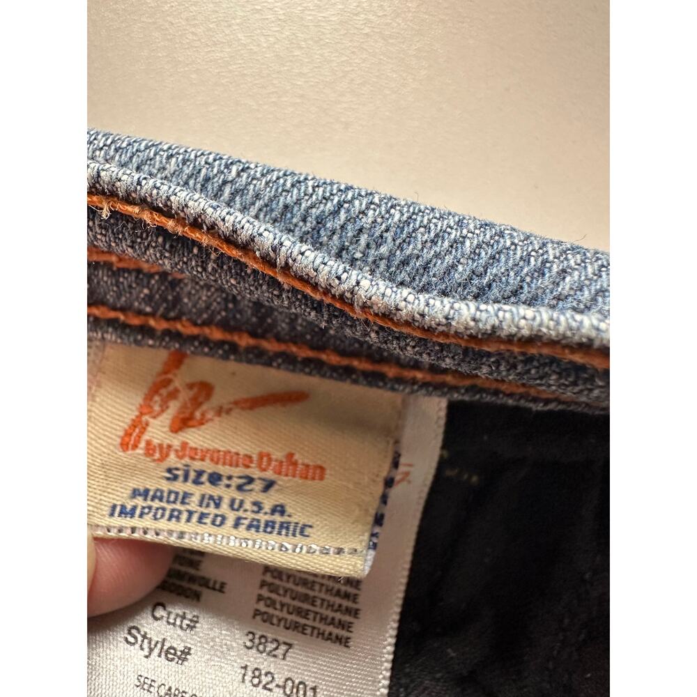 Citizens of Humanity Sz 27 Ava #182 Low Rise Straight Stretch Actual 28x28.5 - Picture 4 of 16